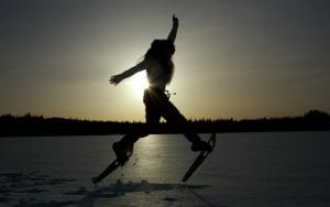 snowshoe silhouette
