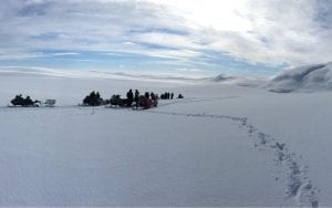 skidoo safari arctic norway landscape