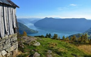 norway in a nutshell blue fjords water landscape clear sky
