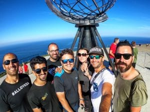 Charge to the Circle team at Nordkapp summer