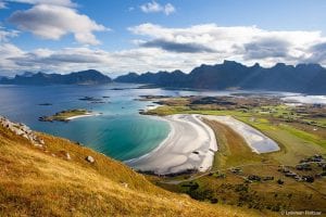 Lydersen Lofoten landscape summer