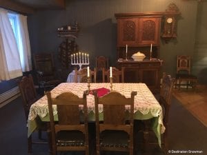 Rundhaug Gjestegard dining table setup