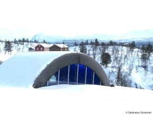 Basecamp Snowman roof snow