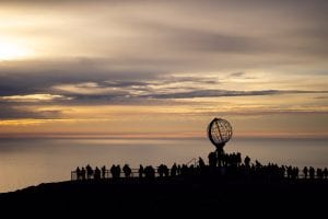 Nordkapp summer sunset
