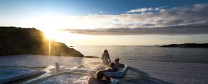 Outdoor jacuzzis with a view senja
